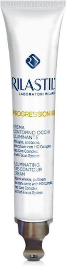 Rilastil Progression HD Augenbefeuchter für Feuchtigkeitsspendend Anti-Aging & Schwarze Kreise 15ml