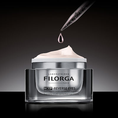 Filorga NCEF Reverse Anti-Aging- & Straffende- für die Augen gegen gegen Augenringe für Strahlkraft mit Vitamin C 15ml