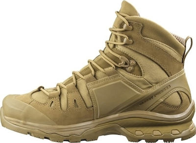 Salomon Bocanci Militari QUEST 4D GTX Gore-Tex în Culoare Bej