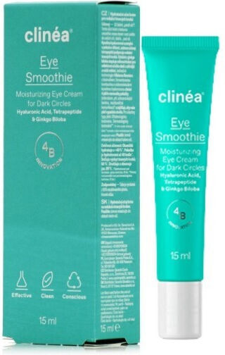 Clinea Eye Smoothie Κρέμα Ματιών για Ενυδάτωση & Μαύροι Κύκλοι 15ml