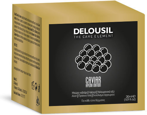 Delousil Caviar Cremă de Ochi pentru Hidratare Anti-îmbătrânire și Reconstrucție 30ml