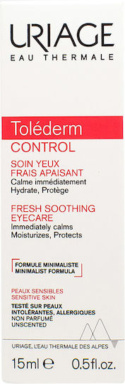 Uriage Tolederm Control Eye Cream for Moisturizing Dark Circles & Eye Bags 15ml