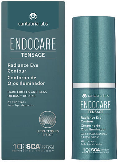 Cantabria labs Endocare Augenbefeuchter für Feuchtigkeitsspendend Festigung Schwarze Kreise Taschen & Aufhellung 15ml