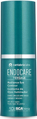 Endocare Tensage Ενυδατική & Συσφικτική Κρέμα Ματιών κατά των Μαύρων Κύκλων για Λάμψη 15ml