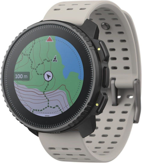 Suunto Vertical Stainless Steel 49mm Smartwatch with Heart Rate Monitor (Black Sand)