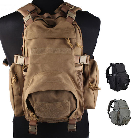 Rucsac Militar Rucsacuri din Cordura Negru 8lt