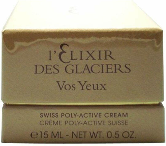 Valmont Elixir Des Glaciers Vos Yeux Κρέμα Ματιών για Αντιγήρανση , Μαύροι Κύκλοι & Σακούλες 15ml