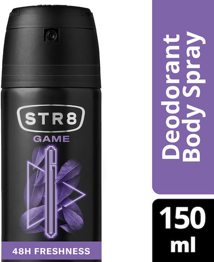 STR8 Game Αποσμητικό 48h σε Spray 150ml