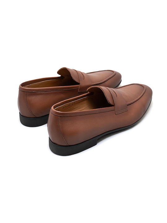 Men's Leather Loafers Tabac Brown