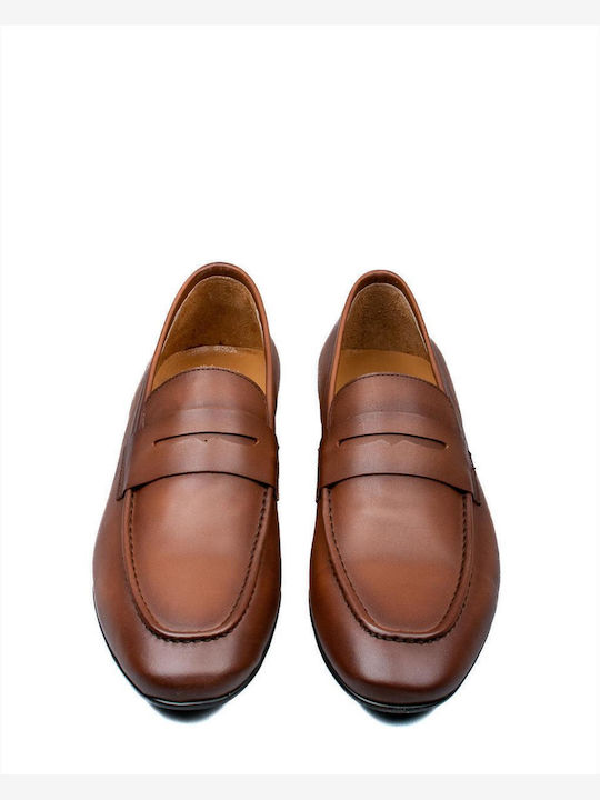 Men's Leather Loafers Tabac Brown
