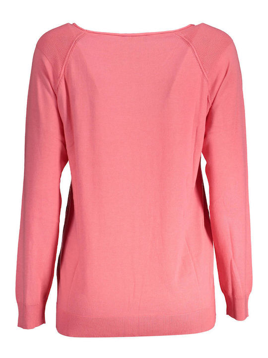 North Sails Women's Long Sleeve Pullover Pink