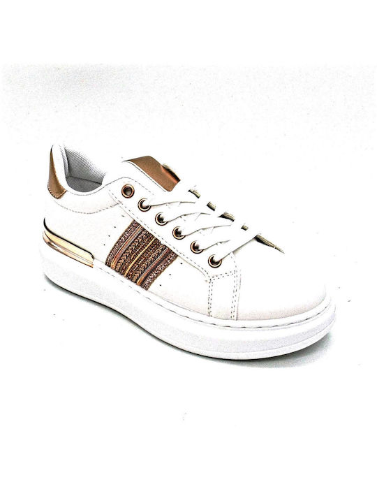 Diamantique KTL Damen Sneakers Champagne