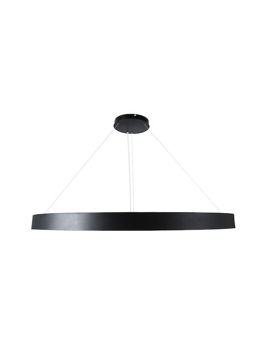 GloboStar Ra Pendant Light Black with Socket E27 127.5x127.5cm
