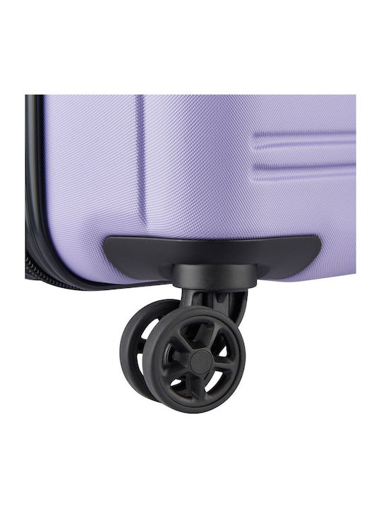 Delsey Segur 2.0 Μεγάλη Βαλίτσα Ταξιδίου Σκληρή Lavender με 4 Ρόδες Ύψους 79.5εκ.
