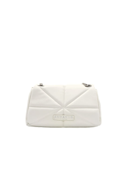 Women's Shoulder Bag Ermanno Scervino 12401487 381 Ivory