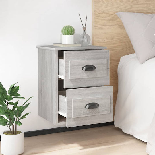 Nachttische Grey Sonoma 2Stück 41.5x36x53cm