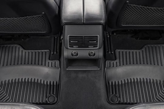 Frogum Set of Front and Rear Mats 4pcs Tray Type for Ford Focus / Edge 2004-2011 Black
