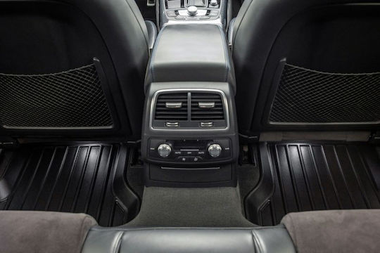 Frogum Set of Front and Rear Mats 4pcs Tray Type for Volkswagen Passat CC / Passat Ford Edge 2005-2014 Black