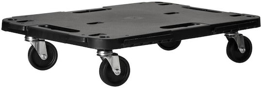 vidaXL Βάση Μεταφοράς για Φορτίο Βάρους έως 543kg σε Μαύρο Χρώμα