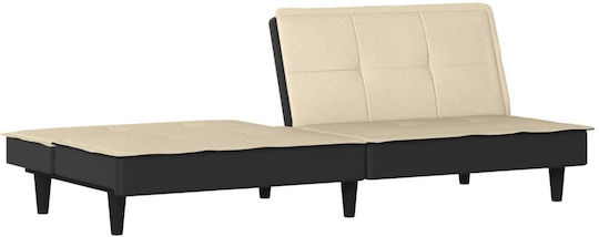 Dreisitzer Sofa Bett Crem