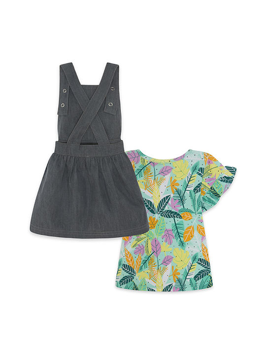 Tuc Tuc Kids Set with Skirt Summer 2pcs Multicolour Jungle