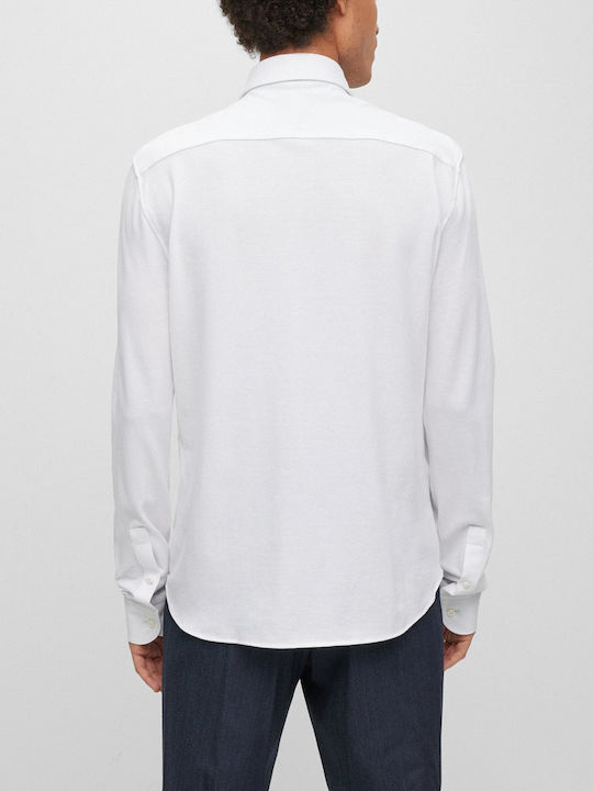 Hugo Boss Men's Shirt Long Sleeve White