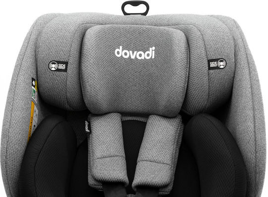 Dovadi iGO Καθισματάκι Αυτοκινήτου i-Size με Isofix Black-Grey 0-36 kg