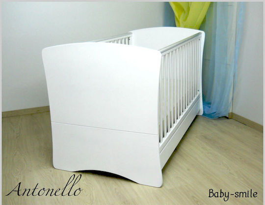Baby Smile Patut Polimorf Antonello Alb