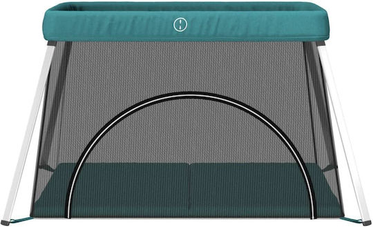 vidaXL Playpen with Mattress Green 110x82cm