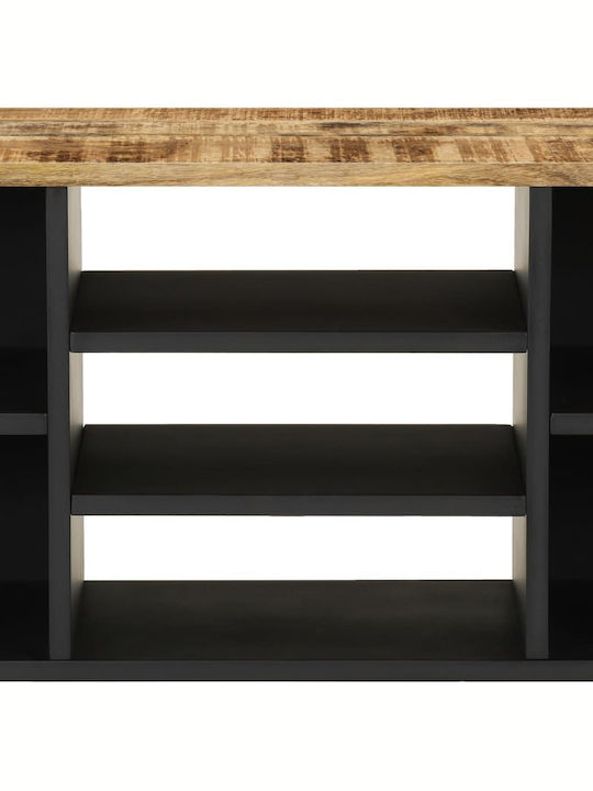 Brown TV Stand L100xD33xH46cm