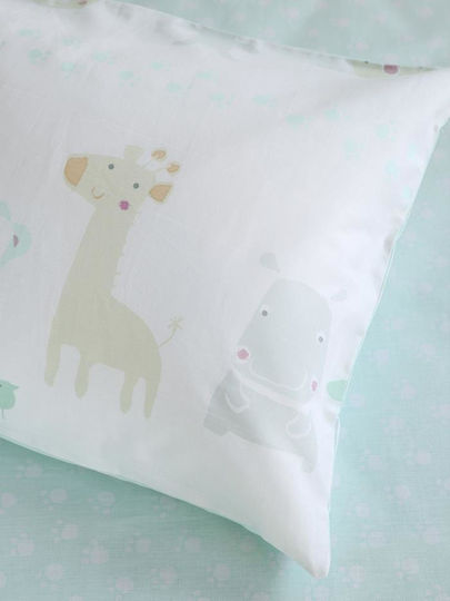 Kocoon Cotton Baby Quilt 110x150cm White