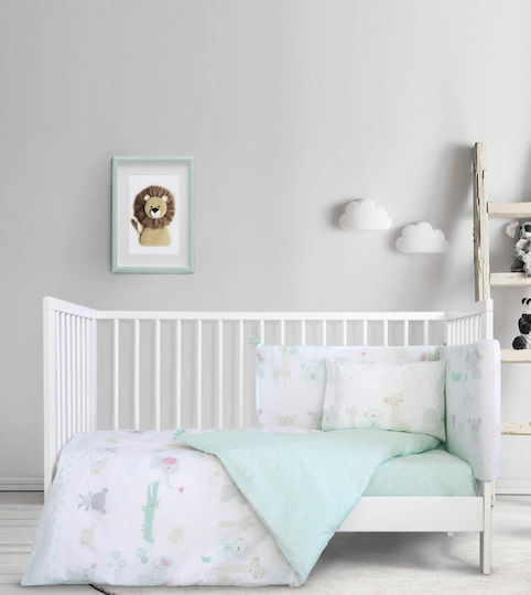 Kocoon Cotton Baby Quilt 110x150cm White
