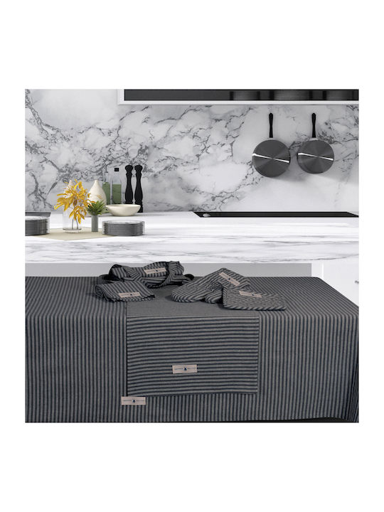 Greenwich Polo Club Kitchen Essential Collection 2702 100 Prosop din 100% Bumbac în Culoare Gri 65x45cm 2buc