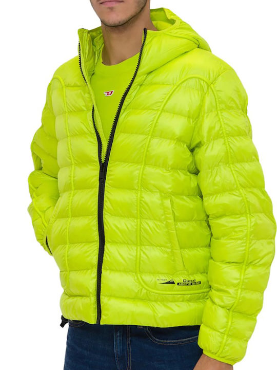 Winter Jacket Puffer Green