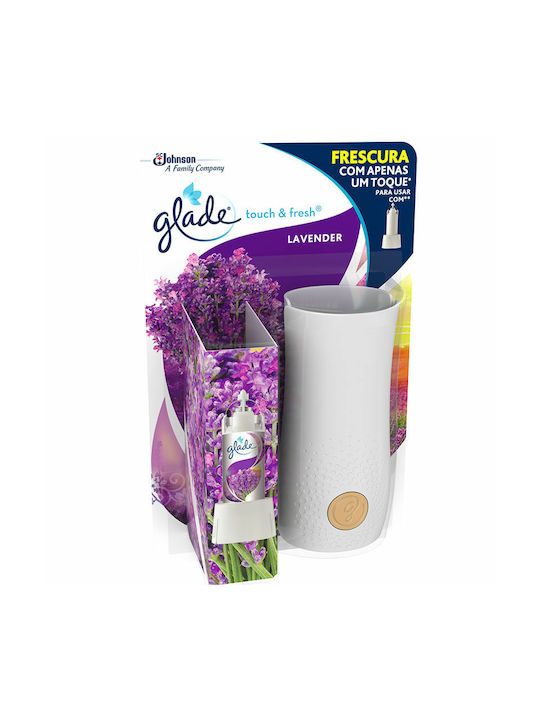 Glade Spray Device Touch & Fresh with Fragrance Lavender 1pcs