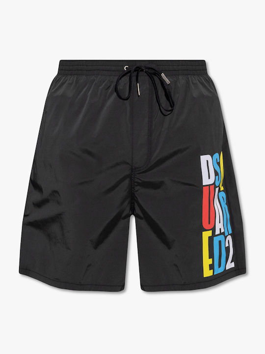 Dsquared2 Herren Badebekleidung Shorts Schwarz