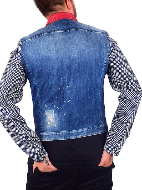 Dsquared2 Men's Denim Jacket Blue