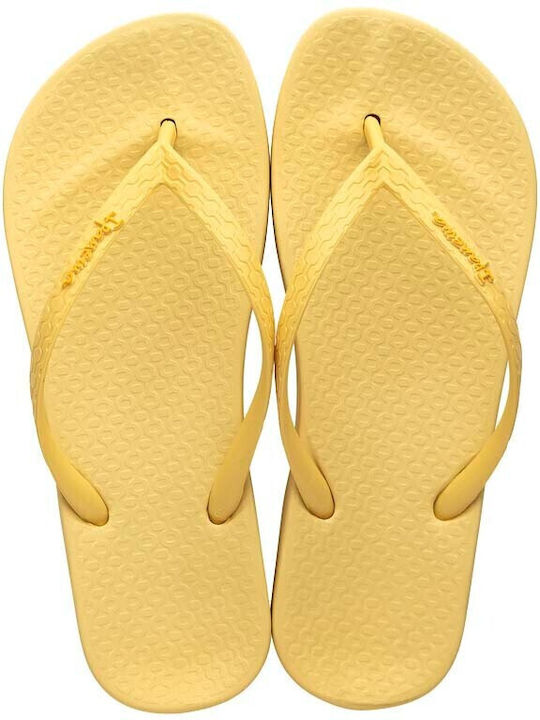 Women's Flip Flops Yellow