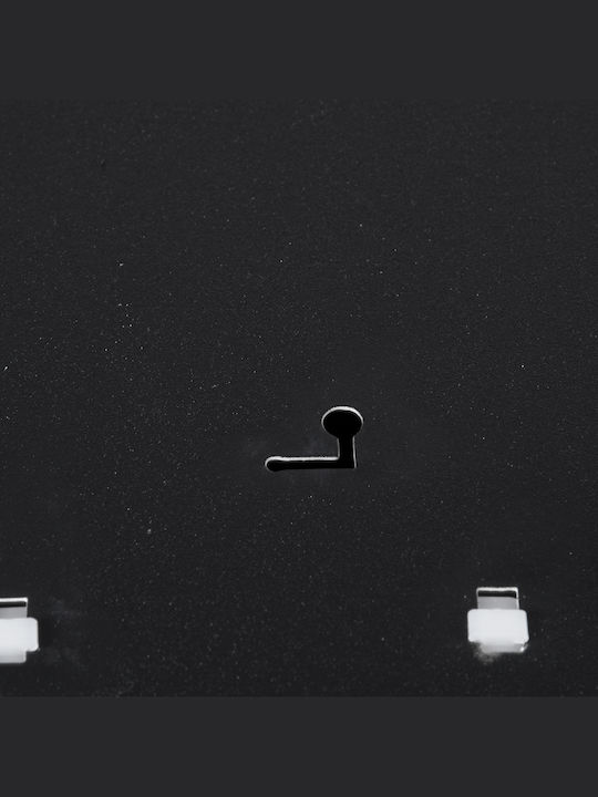 GloboStar Kamala Ceiling Mount Light 40cm Black with Integrated LED and Remote Control