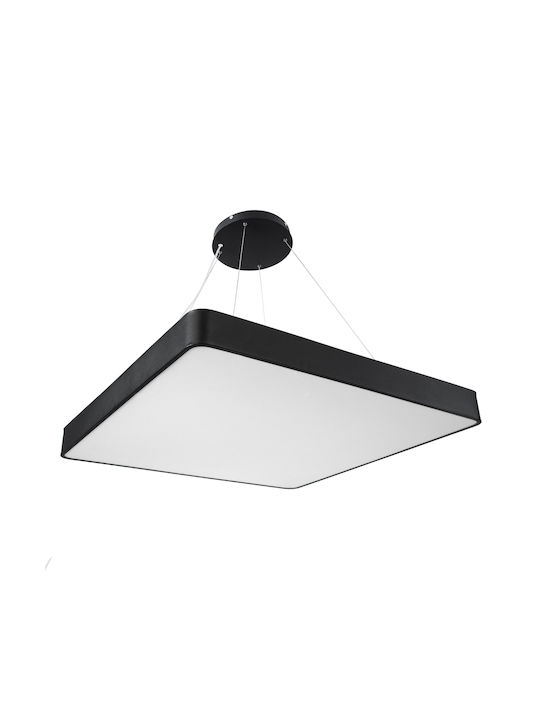 GloboStar Kamala Square Pendant LED Panel 100W with Warm to Cool White Light 80x80cm