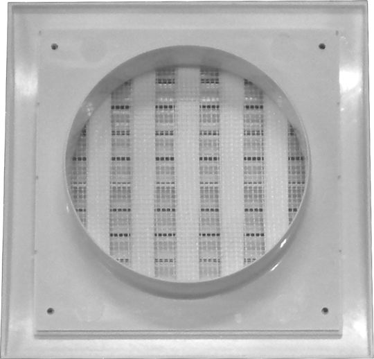 Karkon Lüftungsgitter 19x19cm Quadratisches