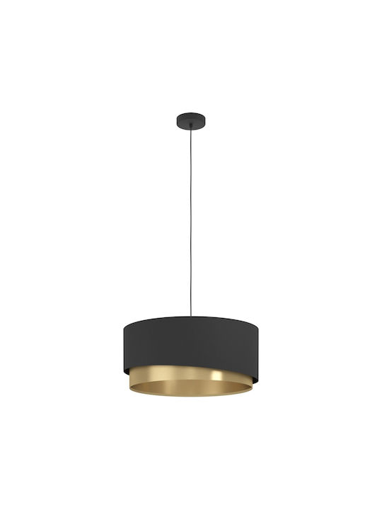 Eglo Manderline Pendant Light Single-Light for Socket E27 Black