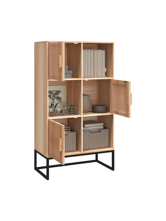 Мебели за съхранение Бежов 70x35x125см