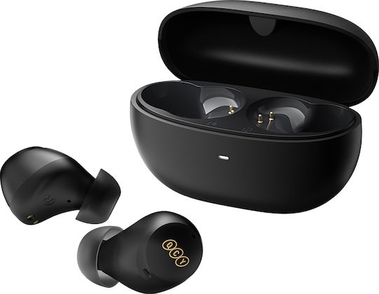 QCY HT07 In-ear Bluetooth Handsfree Earphones with Sweat Resistance and Charging Case Black