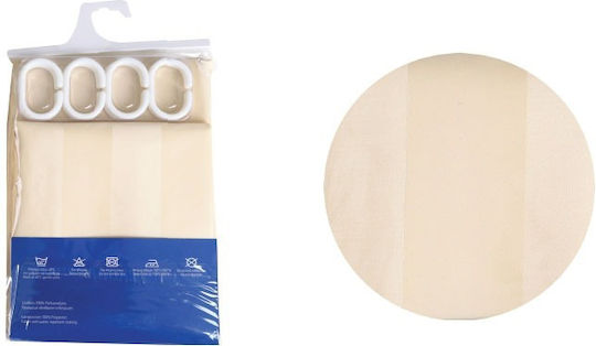 Import Hellas Rigone Duschvorhang Stoff 180x200cm White 4681