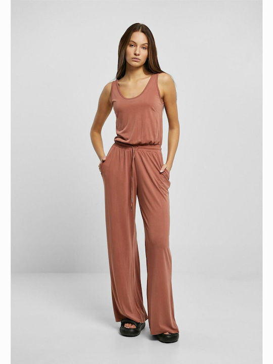 TB5000 Women's Sleeveless One-piece Suit Terracotta