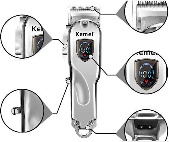 Kemei Professional Rechargeable Hair Clipper Gold KM-2010