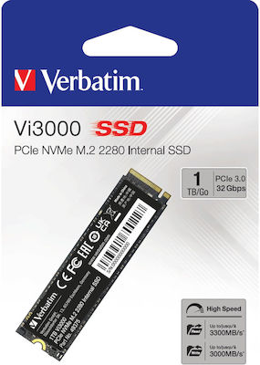 Verbatim SSD 1TB M.2 NVMe PCI Express 3.0