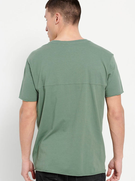 Funky Buddha Men's Short Sleeve T-shirt Green