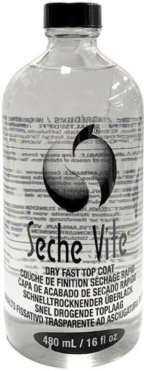 Seche Vite Kit Top Coat για Απλά Βερνίκια Quick Dry 480ml